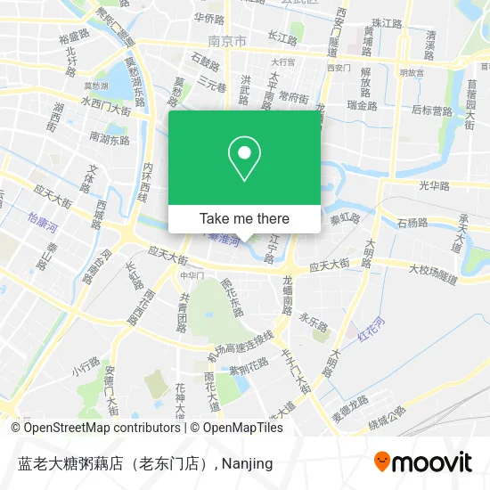 蓝老大糖粥藕店（老东门店） map
