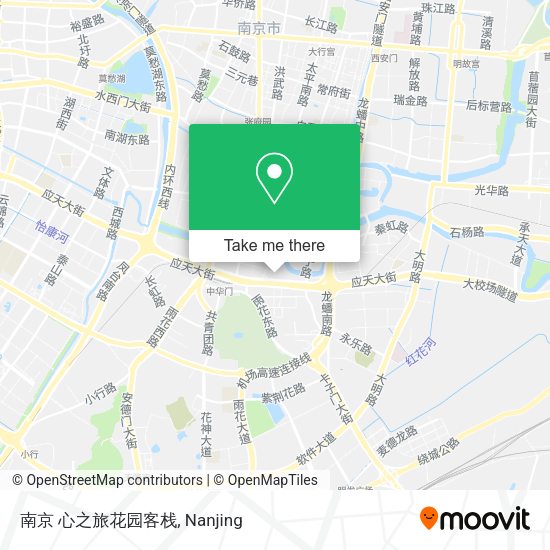 南京 心之旅花园客栈 map