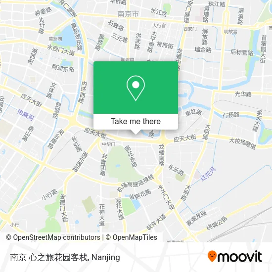 南京 心之旅花园客栈 map