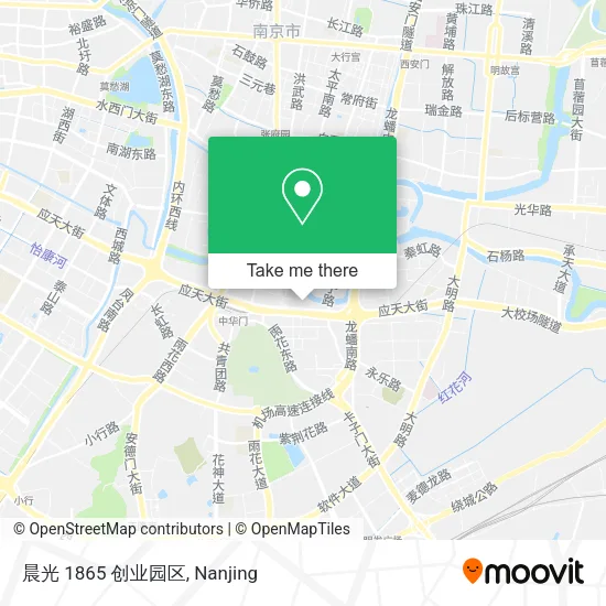 晨光 1865 创业园区 map