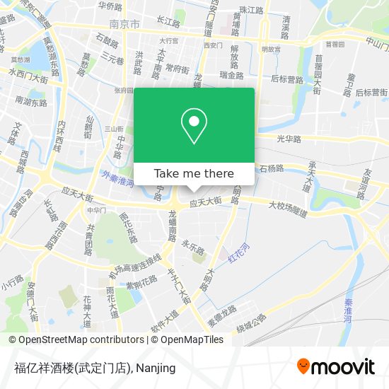 福亿祥酒楼(武定门店) map