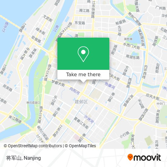 将军山 map