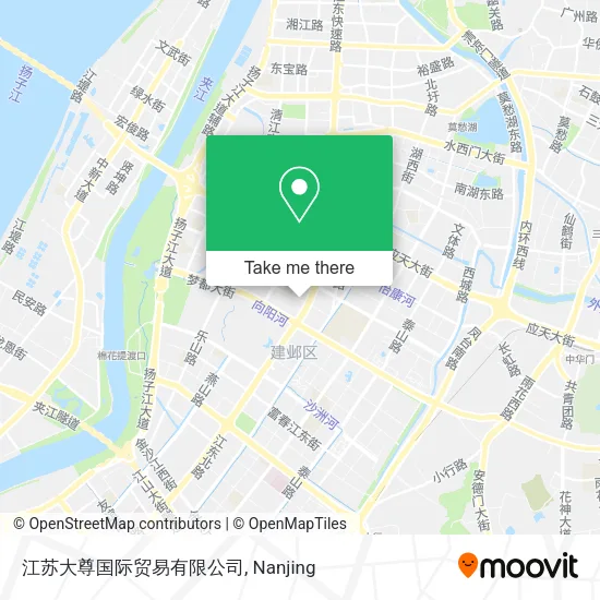 江苏大尊国际贸易有限公司 map