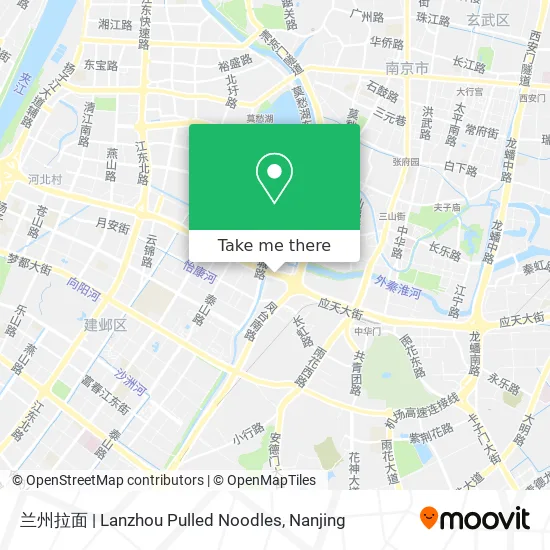 兰州拉面 | Lanzhou Pulled Noodles map