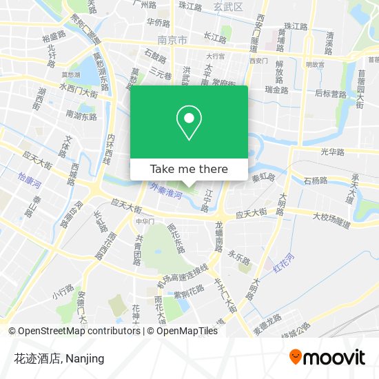 花迹酒店 map