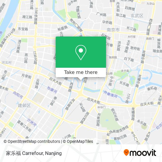 家乐福 Carrefour map