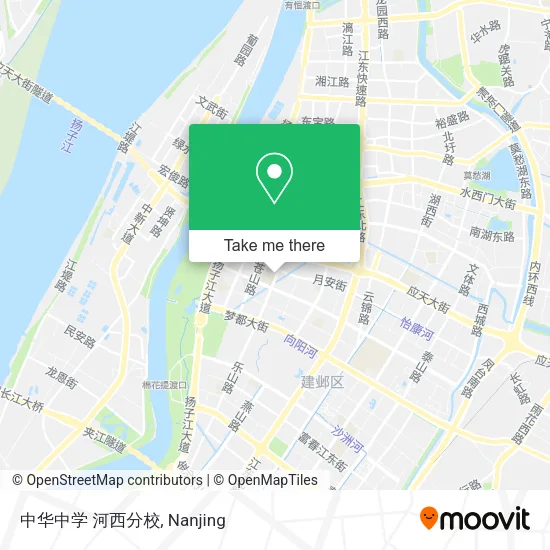 中华中学 河西分校 map