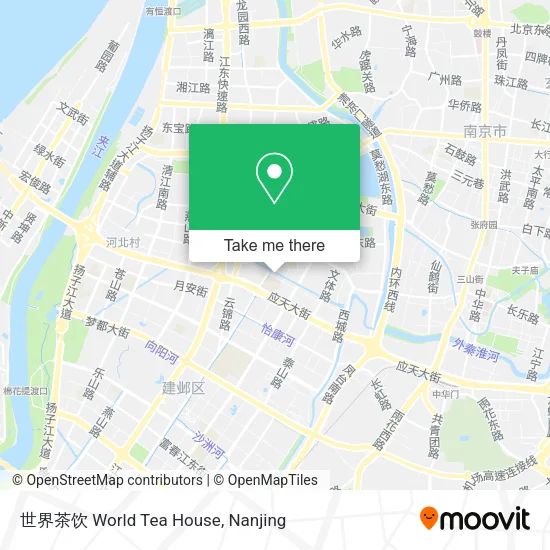 世界茶饮 World Tea House map
