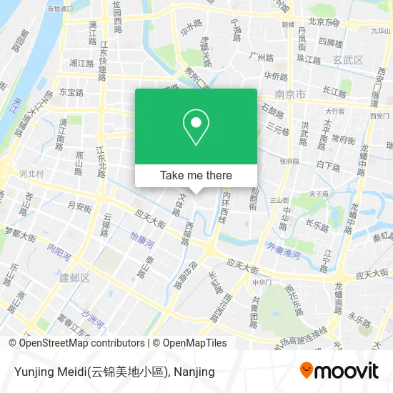 Yunjing Meidi(云锦美地‎小區) map