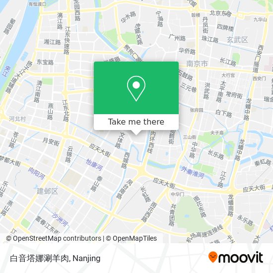 白音塔娜涮羊肉 map