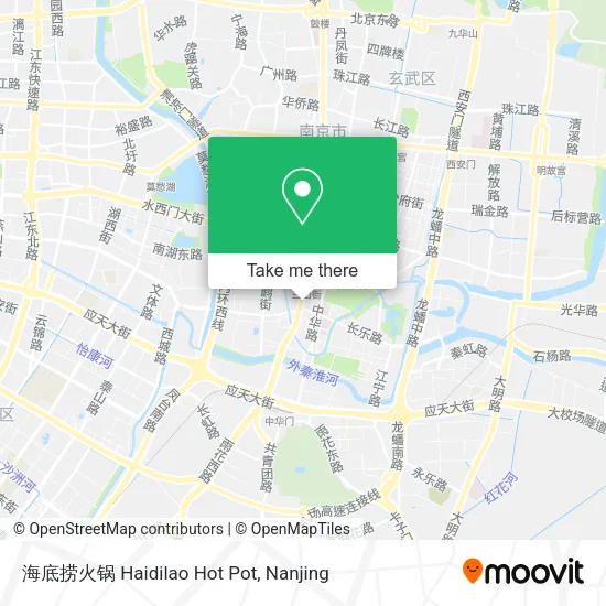 海底捞火锅 Haidilao Hot Pot map