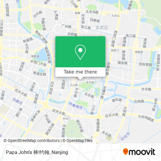 Papa John's 棒!约翰 map