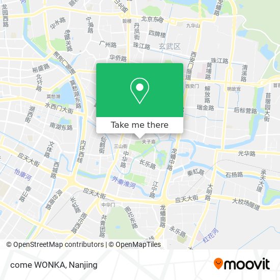 come WONKA map