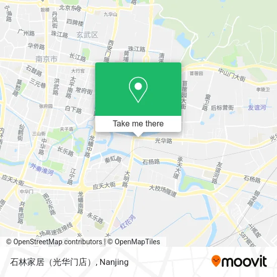 石林家居（光华门店） map