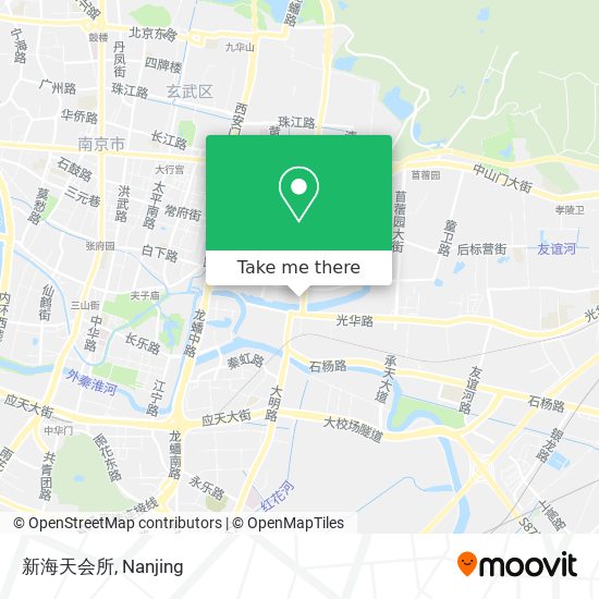 新海天会所 map