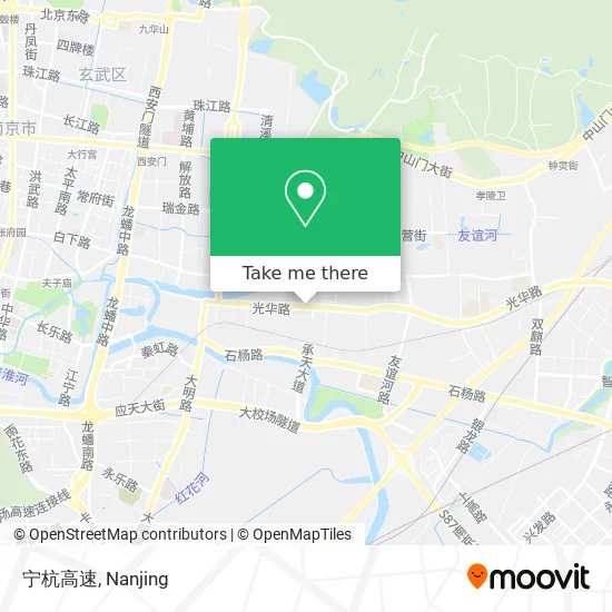 宁杭高速 map