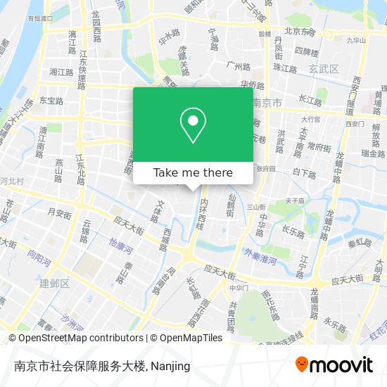 南京市社会保障服务大楼 map