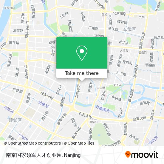 南京国家领军人才创业园 map