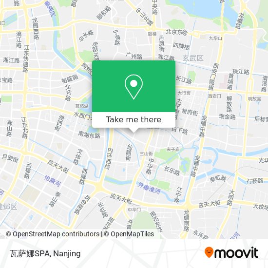 瓦萨娜SPA map