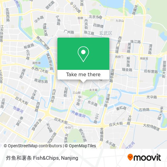 炸鱼和薯条 Fish&Chips map