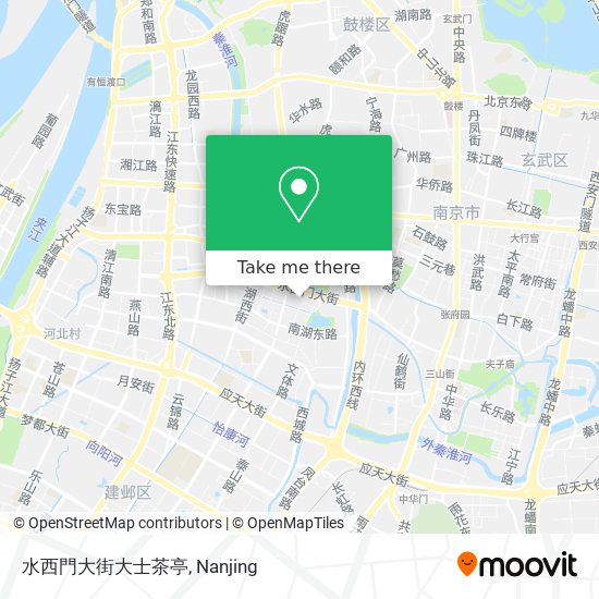 水西門大街大士茶亭 map