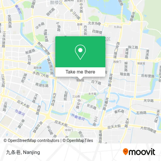 九条巷 map