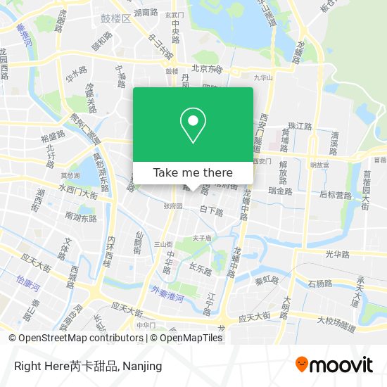 Right Here芮卡甜品 map