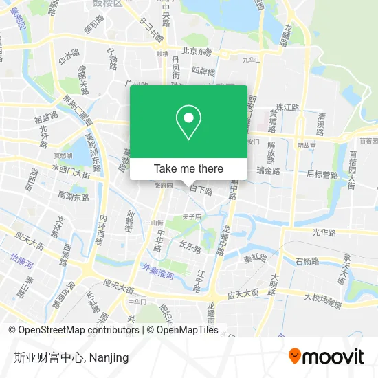 斯亚财富中心 map