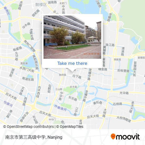 南京市第三高级中学 map