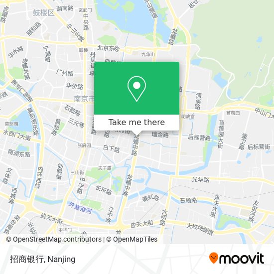 招商银行 map