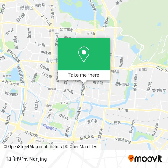 招商银行 map