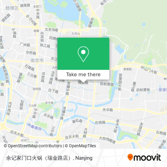 余记家门口火锅（瑞金路店） map