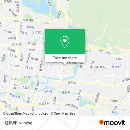 避风塘 map