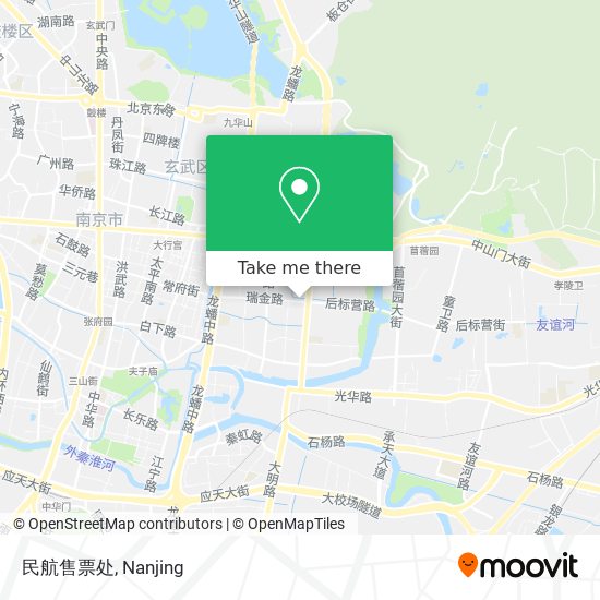 民航售票处 map
