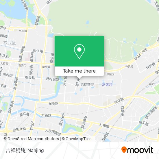 吉祥餛飩 map