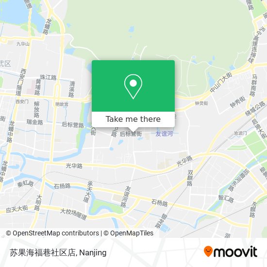 苏果海福巷社区店 map