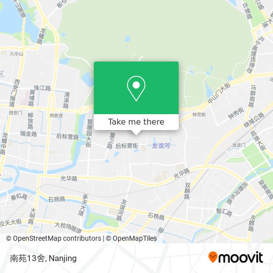 南苑13舍 map