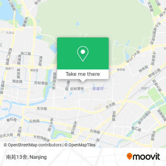 南苑13舍 map