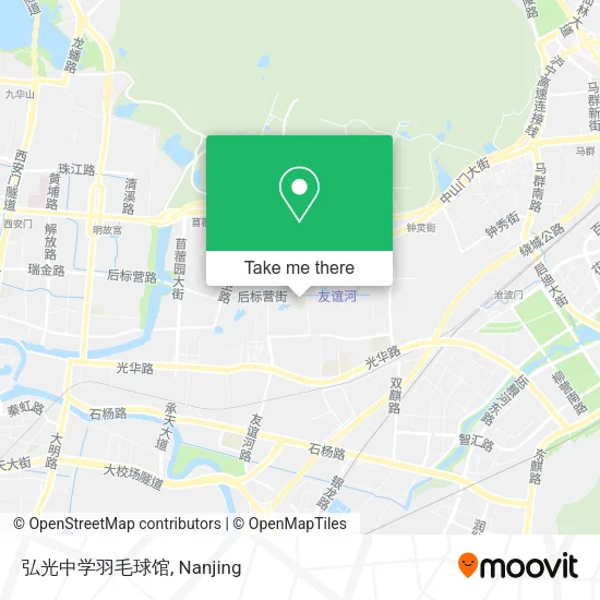 弘光中学羽毛球馆 map