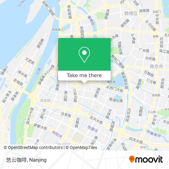 悠云咖啡 map