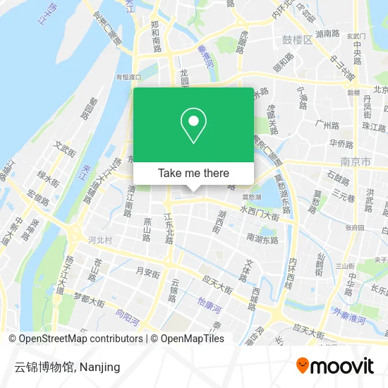云锦博物馆 map