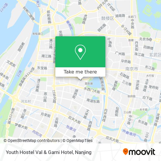 Youth Hostel Val & Garni Hotel map