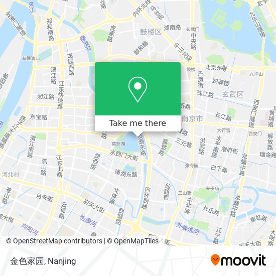 金色家园 map