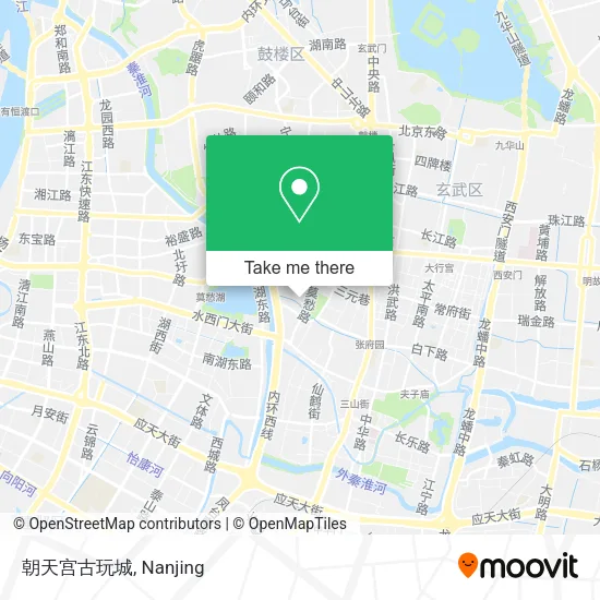 朝天宫古玩城 map