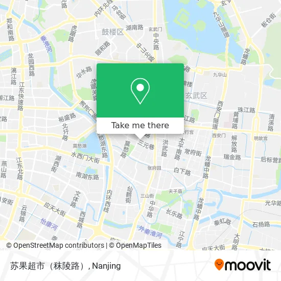苏果超市（秣陵路） map