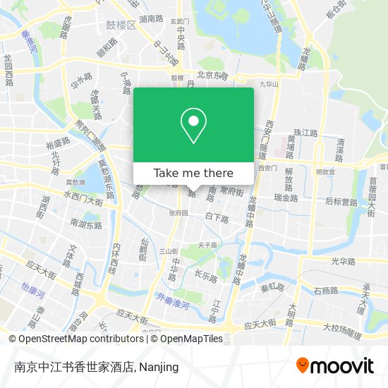 南京中江书香世家酒店 map
