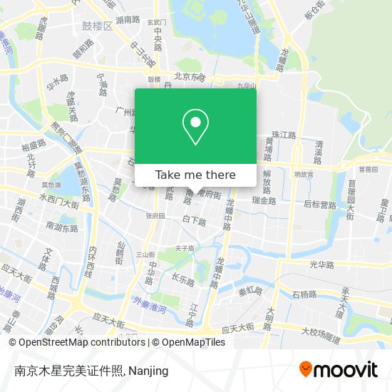 南京木星完美证件照 map