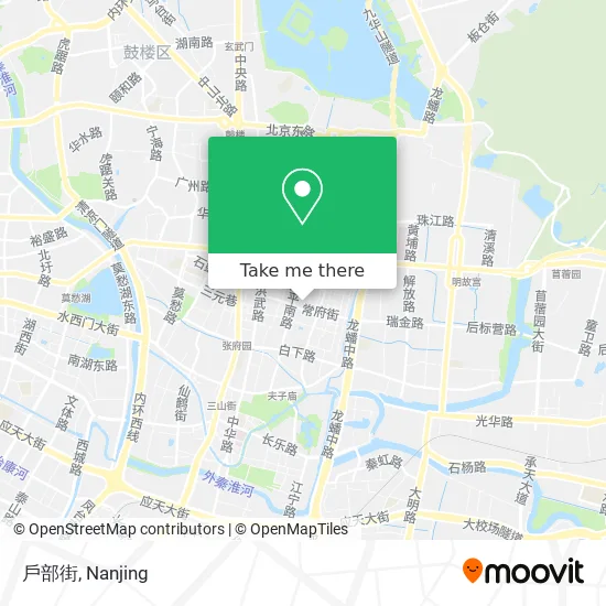 戶部街 map