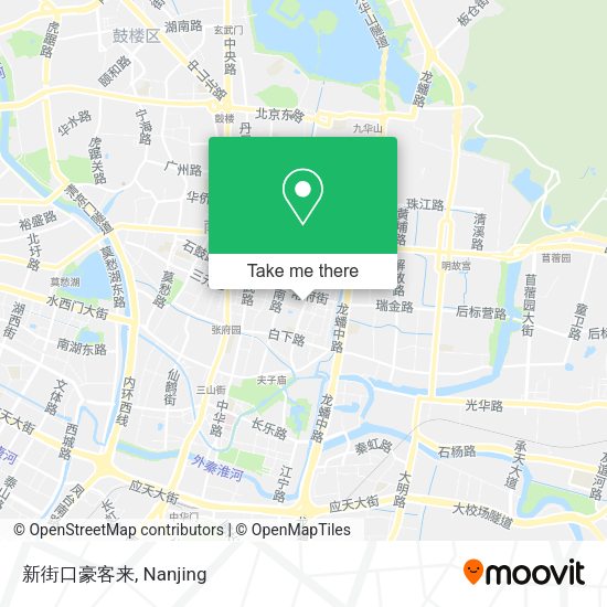 新街口豪客来 map