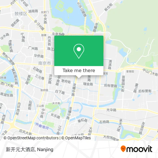 新开元大酒店 map